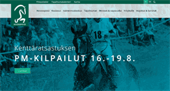 Desktop Screenshot of hevosopisto.fi